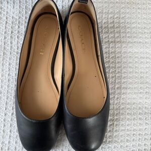 Coach Black Wendie Ballet Women's Flats
